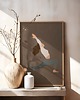 plakaty Plakat joga Asany Yoga A3 Medytacja Plakat z motywem jogi Plakat boho 1