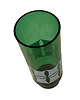 wazony Zielony, szklany wazon  VEB Kunst Glas Wasungen, Niemcy, lata 60. 6