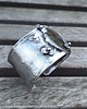 bransoletki wire wrapping Kwiatowa  - bransoletka regulowana 2