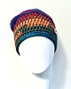 czapki damskie Czapka beanie smerf kolorowa szydełkowa 1