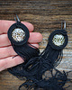 kolczyki soutache Kolczyki sutasz z motywem panterki 3
