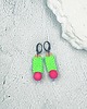 kolczyki soutache Tropikalne wibracje 1