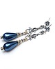 kolczyki srebrne Kolczyki srebrne Navy pearls 2