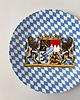 patery i talerze Talerz vintage z herbem 2
