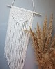 makramy Makrama Boho Sun - Golden Natural 1