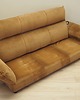 sofy i szezlongi Sofa welurowa brązowa, włoski design, lata 70, produkcja: Dall 9