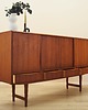 regały Highboard tekowy, duński design, lata 60, projektant: E.W. Bach 4