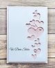 kartki scrapbooking Ślubna kartka serca 1