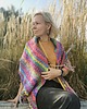 szale damskie Chusta  z frędzlami MAXCOLOR cukierek 2
