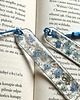 zakładki do książek Zakładka do książki z żywicy - niezapominajki 1