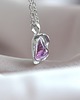 złote naszyjniki Naszyjnik z Ametystem 1
