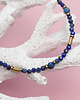 bransoletki z kamieni naturalnych Delikatna bransoletka z lapisem lazuli 1