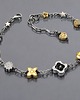 bransoletki srebrne Colours mix vol. 11/silver & gold/ - bransoletka 2