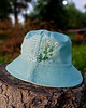 czapki damskie Czapka bucket maruna 1