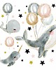 naklejki ścienne do pokoju dziecka Magiczny Ocean - naklejki - zestaw 1 1