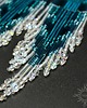 kolczyki szklane Inyanja, morskie "indiańskie" kolczyki, beading 4