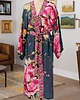 szlafroki damskie Kimono szlafrok  -Magic Peony 3