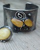 bransoletki wire wrapping Bransoletka z bursztynem. Miedziana bransoletka 5
