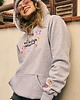 bluza z kapturem damska Bluza Daisy Grey 1
