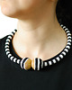 chokery Ekstrawagancki choker w stylu glam rock 3
