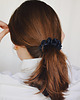 gumki do włosów Satynowa gumka do włosów scrunchie Granatowa RÓŻNE MODELE 1