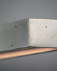 lampy wiszące Lampa betonowa RAIL 120 4