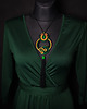 wisiory Etniczny naszyjnik Soutache 2