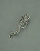 nausznice Nausznica  ażurowa na lewe ucho wire wrapping 1