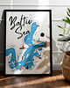 plakaty Morze Bałtyckie Mapa plakat 50x70 cm 3