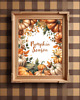 plakaty PLAKAT jesienny dynie pumpkin season 6