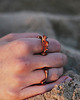 obrączki WAVES thick / copper RING 1