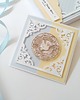 kartki scrapbooking Kartka na chrzest  w pudełku 1