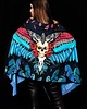 szale damskie SKULL & WINGS Chusta z nadrukiem 1
