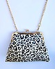 torebki mini Torebka panterka na łańcuszku 1