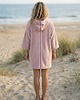 ubrania różne Ponczo kąpielowe z bawełnianej frotte - Powder Pink 8