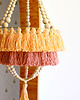 lampy wiszące Boho Lampa Abażur z Chwostami-Katja Morela 1