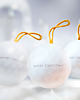 zegarki damskie Prezent - Zegarek -multi Dots - orange pasek + Ball xmas 2