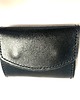 portfele męskie Czarno-zielony portfel ze skóry na bilon  ręcznie uszyty. 1