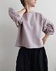 bluzki - inne Bluzka "COSMOS" 100% len, old rose 2