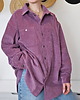 koszule damskie  Bawełniana sztruksowa koszula, MAUVE AMELIA 1