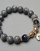 bransoletki z kamieni naturalnych Jasper and dark blue /glamour/ -  bransoletka 2