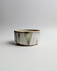doniczki Płaska doniczka ceramiczna "rdzawe zacieki" 1