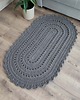 dywany Dywan owalny ze sznurka szydełkowy 70cmx120cm 6