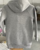 bluzy dla dziewczynki Bluza dziecięca jasnoszara - dresy odCZAPY Kids 4