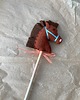 zabawki - inne Hobby Horse mini Konik na patyku ciemnobrązowy hand-made 1