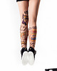 legginsy Legginsy cieliste z tatuażem Comics 4