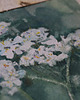 kartki scrapbooking Kartka okolicznościowa - krwawnik. Akwarela i papier czerpany. 4