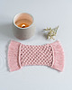 podkładki do kuchni Podkładka makramowa BABY PINK 1
