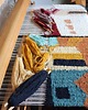 makramy Ręcznie tkany kilim - makatka wełniana - MAZURSKI DUŻY DOM 7