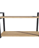 regały i półki Półka na Ściane Dąb Craft Wiszaca Regał Kwietnik Nowoczesna 80 cm 3